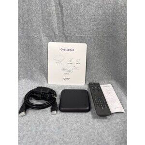 Xfinity XiOne-SC 4K Streaming TV Box Player Remote Power Adapter Cable SCXI11BEI